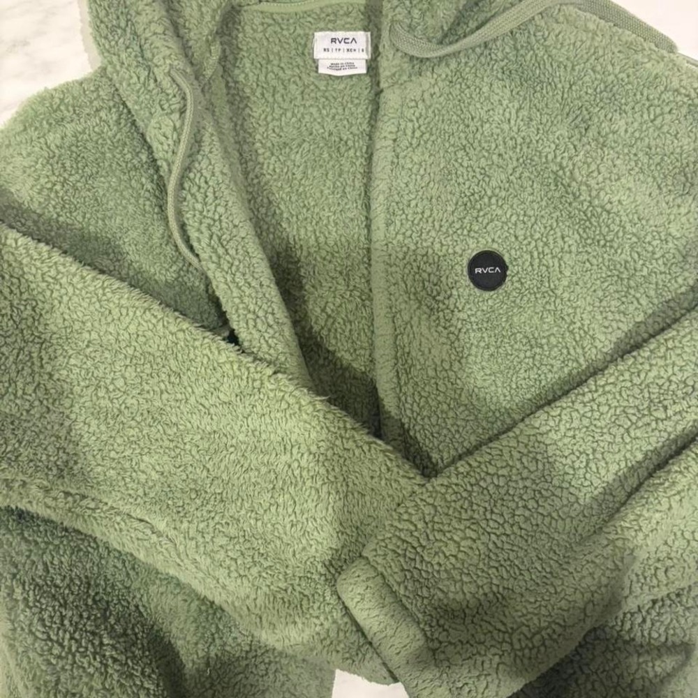 RVCA Fleece Zip Hoodies XS